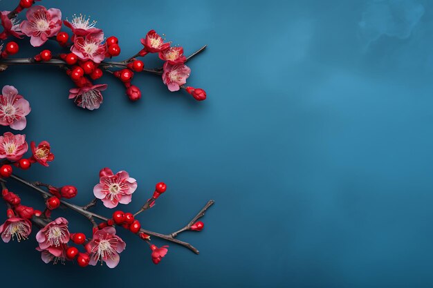 アクアカラー 桜の花の花 背景の花 飾り 雑草の除草 招待状のテンプレート