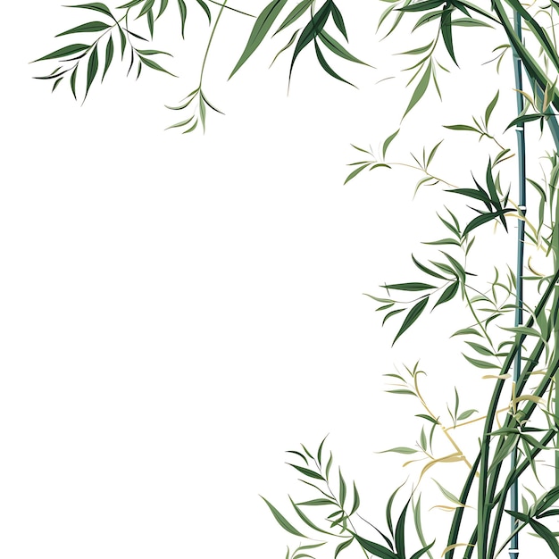 사진 수채화 중국 테마 대나무 그로브 캘리그라피 프레임 캘리그라피 아트 대나무 그로브 창작 예술