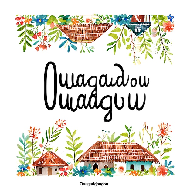 Фото Акварельные городские пейзажи, передающие суть городов мира на белом фоне