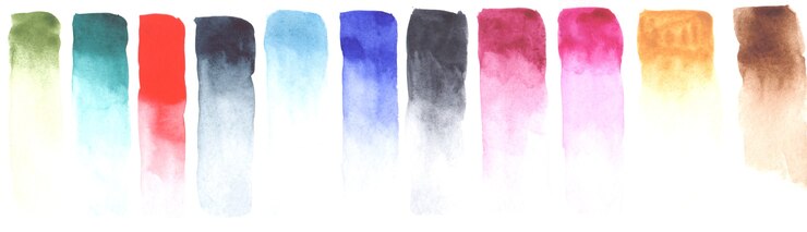 수채화 컬러 차트