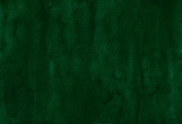 Watercolor dark forest green background texture