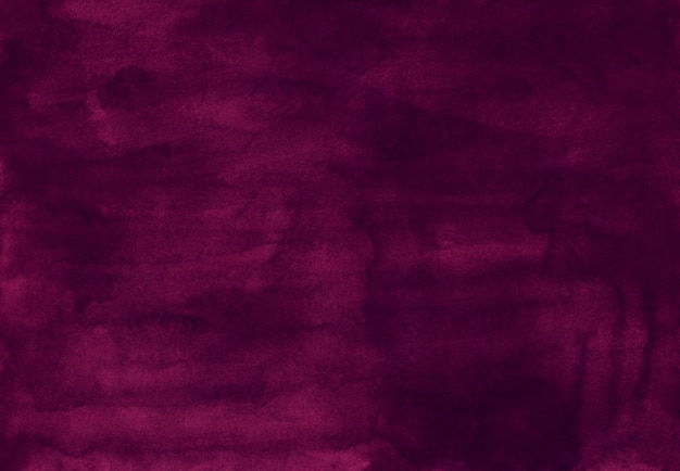 Watercolor dark purple color background texture, hand painted. Old watercolour deep violet background. Dirty liquid overlay.