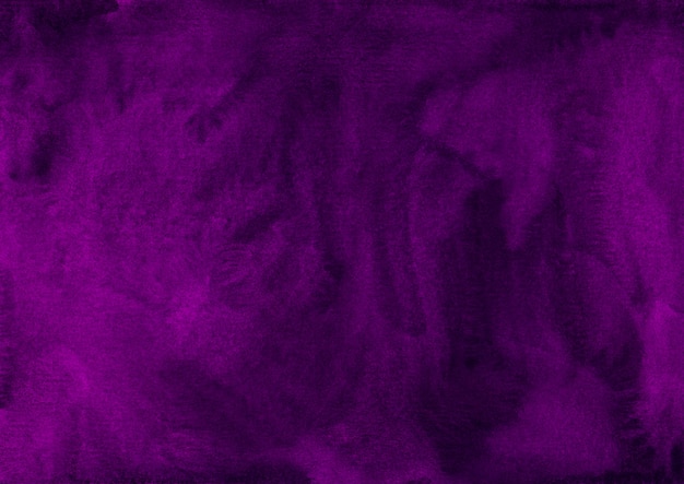 Акварель тёмно-фиолетового цвета