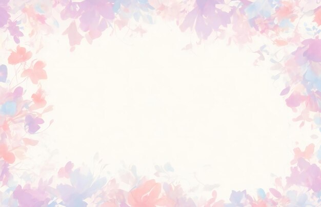 Watercolor digital lavender background ai generated