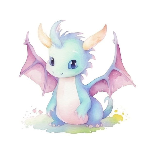 Chibi Valkyrie By Nordeva  Anime Baby Dragon Drawing HD Png Download  vhv