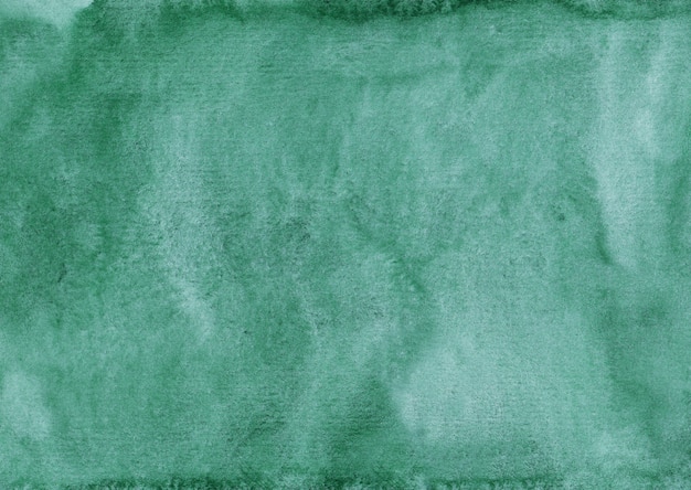 Watercolor emerald background texture