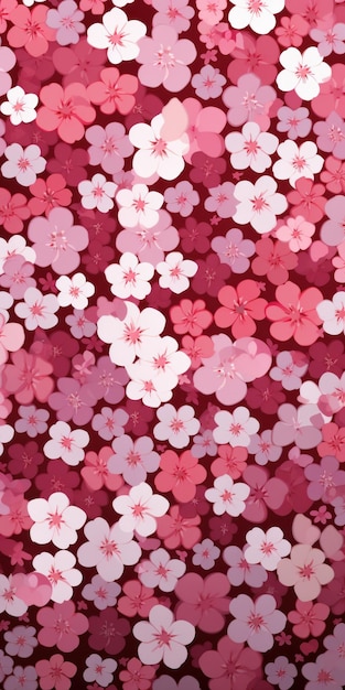 수채화 꽃 패턴 디자인 수채화꽃 이미지는 무료입니다.