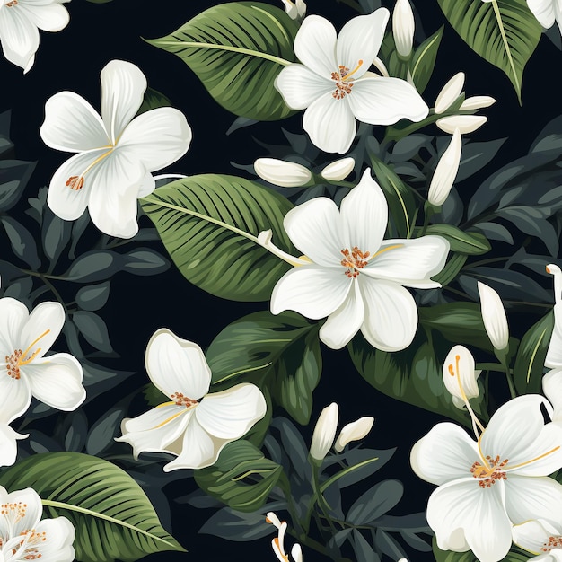 Watercolor Gardenia Grandeur Watercolor Lily of the Valley Lullaby