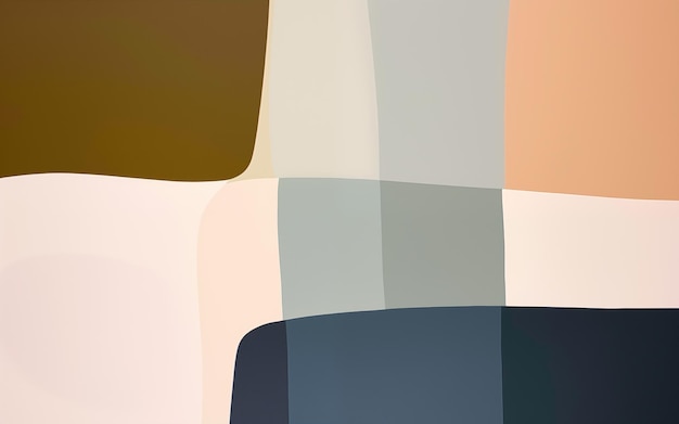 Фото Акварель геометрические цветовые блоки комбинация художественного узора обои фоновый ковер