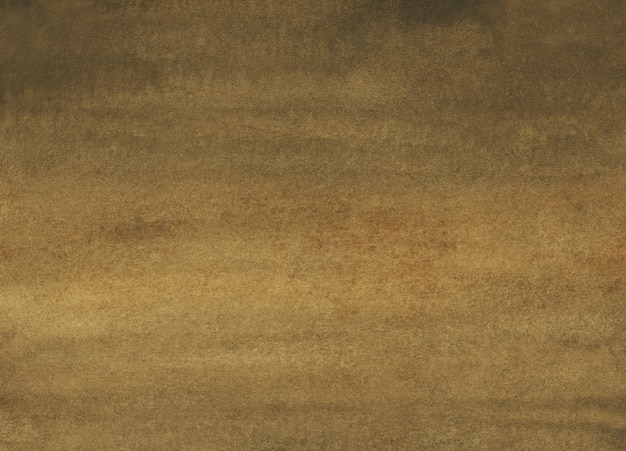 Watercolor golden brown background texture