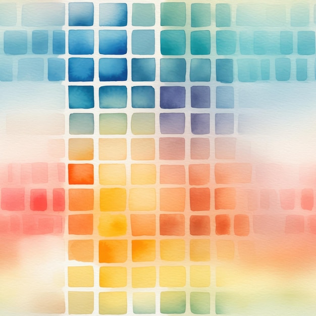 Watercolor Gradient With Subtle Variations In Tone Infinite Seamless Backgrounds Generative AI