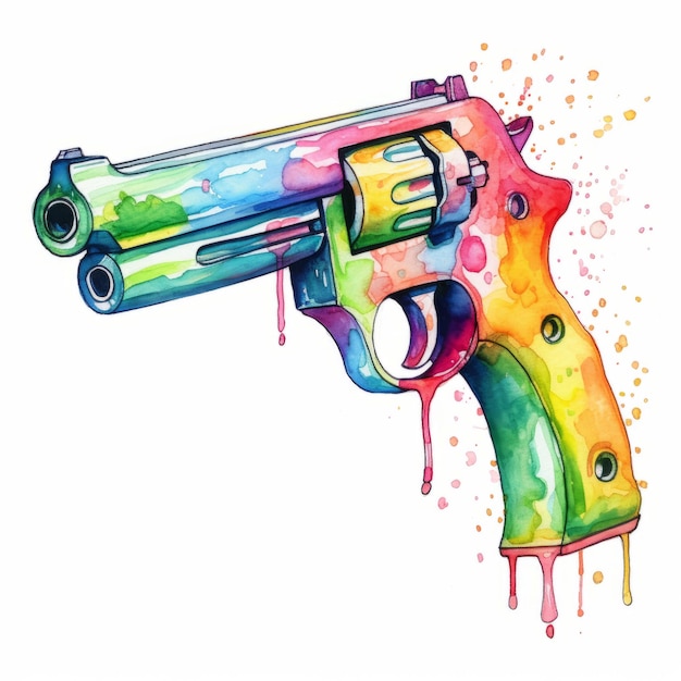 watercolor gun