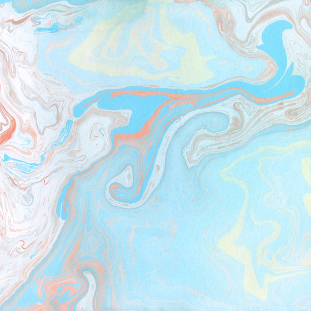 Watercolor Hand Painted Background Marbling Texture