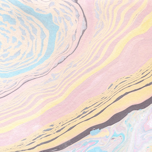 Watercolor Hand Painted Background Marbling Texture