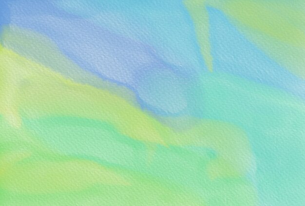 Watercolor hand painted background texture. aquarelle abstract emerald backdrop. horizontal template