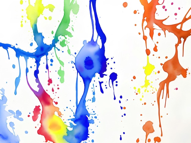 Watercolor ink splash background image Hand Painted Watercolor Background Illustration