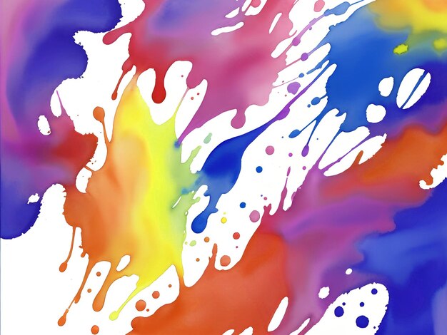 Watercolor ink splash background image Hand Painted Watercolor Background Illustration