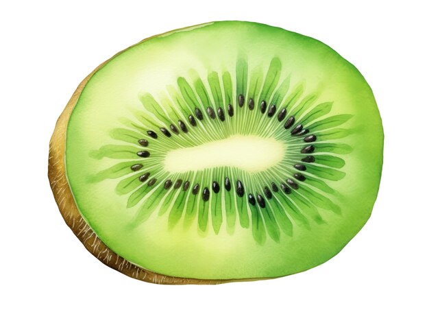 Watercolor Kiwi