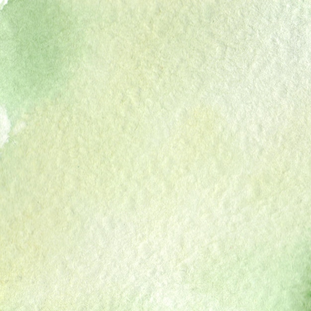 Акварель светло-зеленый абстрактный фон текстуры бумаги