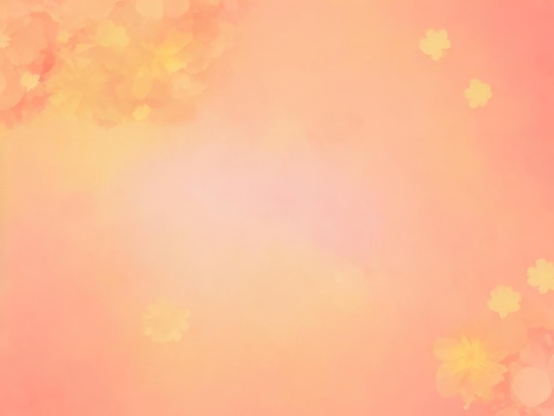 Watercolor light peach background ai generated