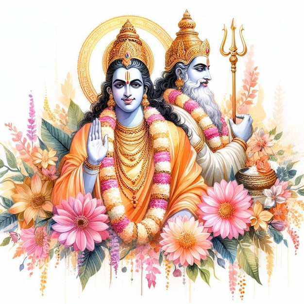 Watercolor Maharshi Parasuram Jayanti background image