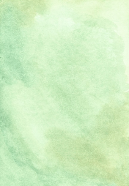 Watercolor messy green