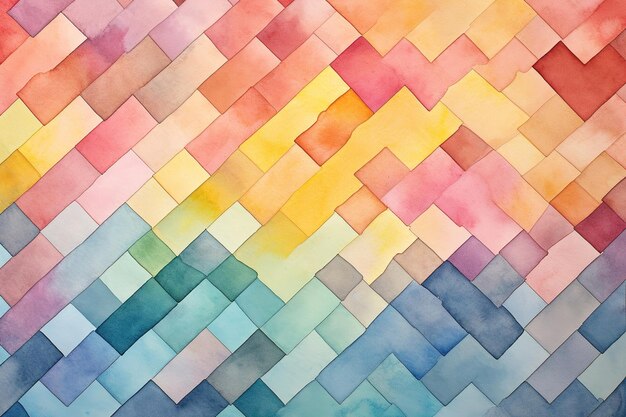 watercolor multicolor line geometry abstract subtle background illustration Minimal geometric colorful pattern Dynamic shapes composition interweavings