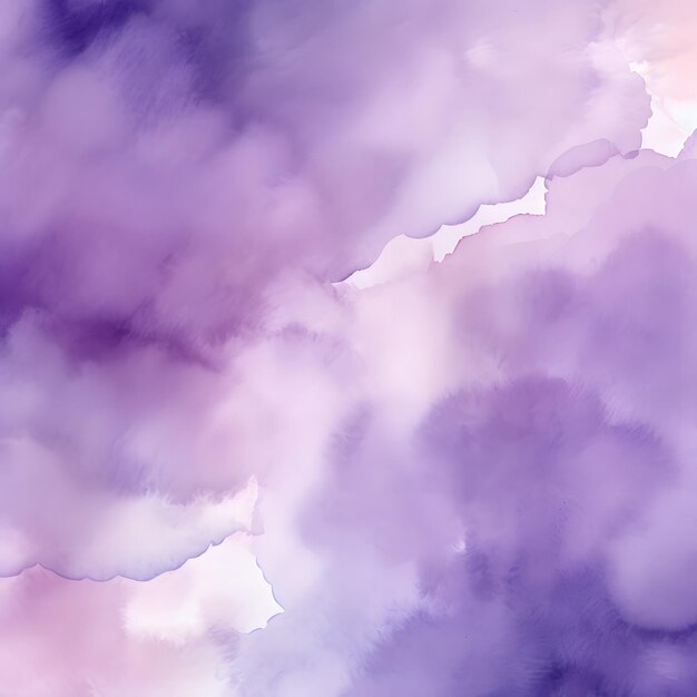 Watercolor Ombre Purple Fantasy