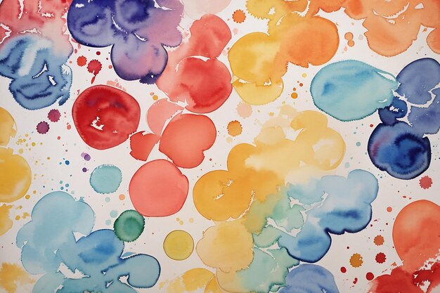 Photo watercolor paint background texture design