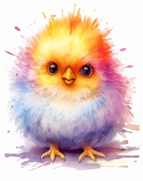 Watercolor painting of a baby chicken. watercolor painting of a baby chicken. watercolor painting of a baby chicken. watercolor painting of a baby chicken. watercolor painting of a stock