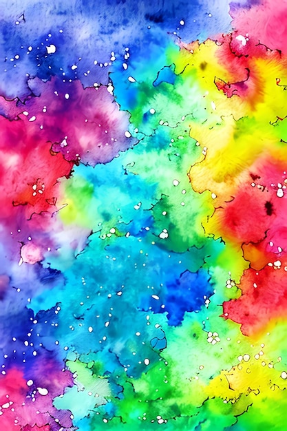 Watercolor painting background