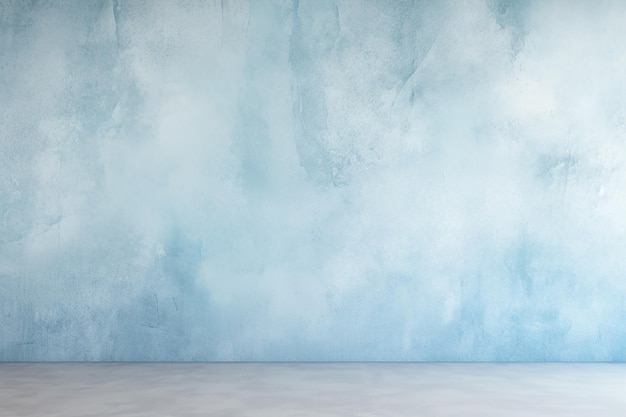 Watercolor Pastel Blue Texture Background