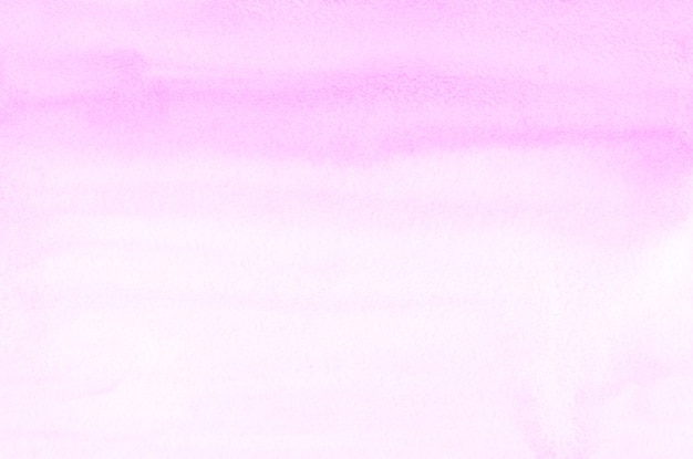 水彩パステルソフトピンクの背景画。水彩画の明るいフクシアの液体の背景。紙の汚れ。