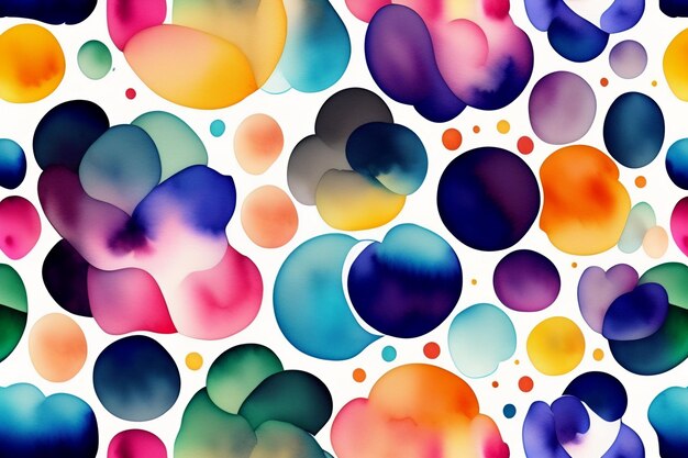 Photo watercolor pattern