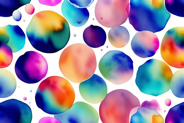 Watercolor pattern