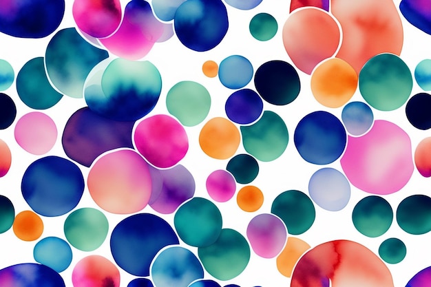 Watercolor pattern