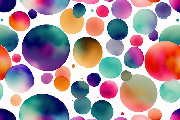 Watercolor pattern