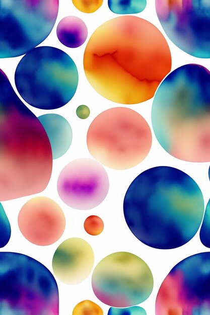 Watercolor pattern