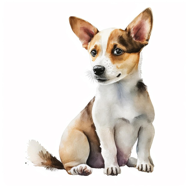 Watercolor Puppy