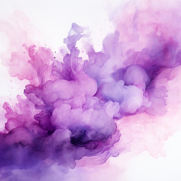Watercolor purple background 169 aspect ratio