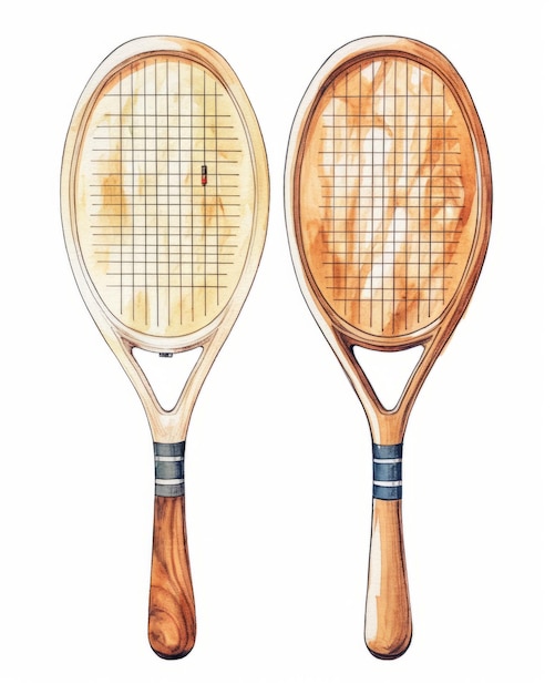 watercolor rackets