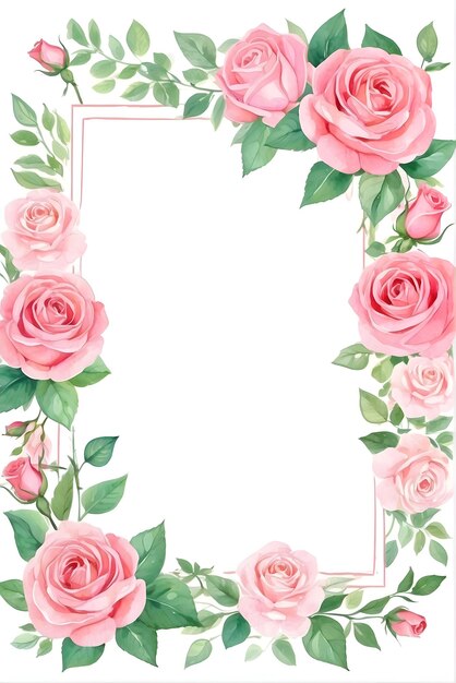 Foto aquarello rose series collezione di acquerelli rose set di acquereli floreali serie di dipinti rose wat