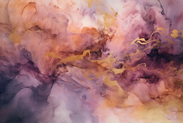 watercolor and smoke background for designs