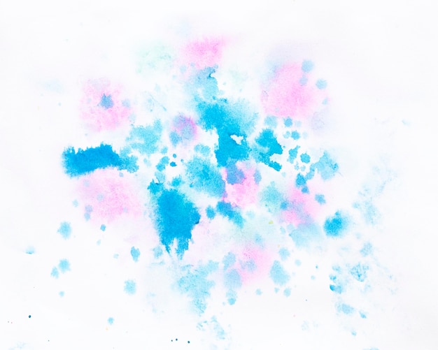 Watercolor splash abstract design