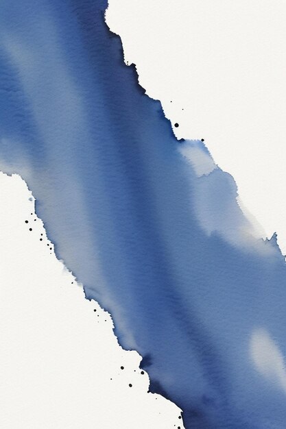 Watercolor splash ink blue background image beautiful color paint smudge effect simple background