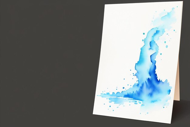 Photo watercolor splash ink smudge style chinese ink painting design element background wallpaper