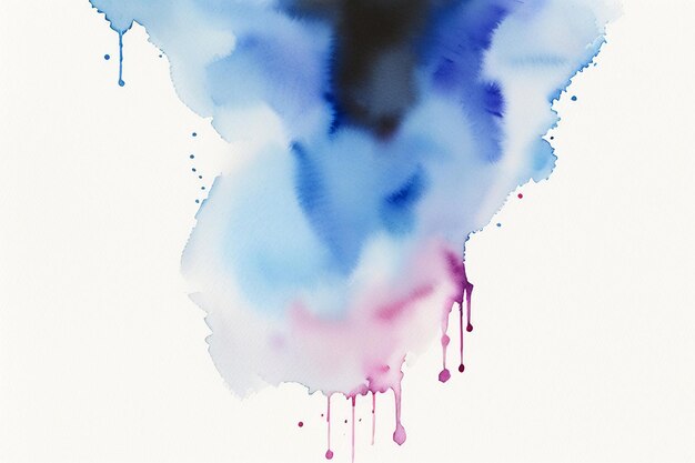 Watercolor splash ink smudge style Chinese ink painting design element background wallpaper