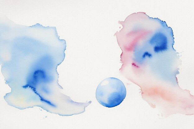 Photo watercolor splash ink smudge style chinese ink painting design element background wallpaper