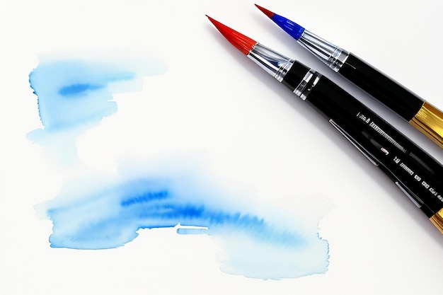 수채화 스플래시 잉크 스무지 스타일 중국 잉크 페인팅 디자인 요소 배경 벽지