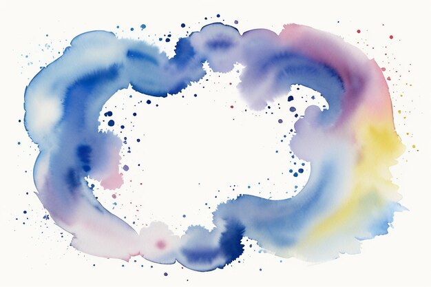 Watercolor splash ink smudge style chinese ink painting design element background wallpaper